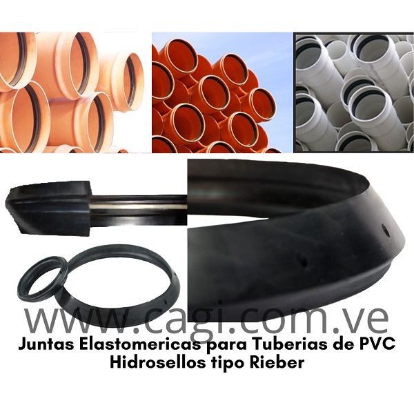 Juntas Elastomericas / Hidrosellos tipo Rieber